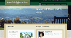 Desktop Screenshot of jvleahyfh.com